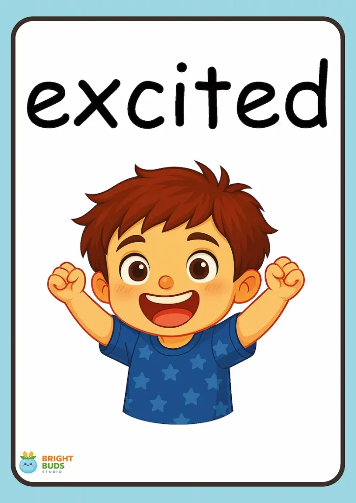 Boy Excited