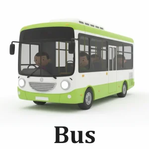 Bus (Single deck green)