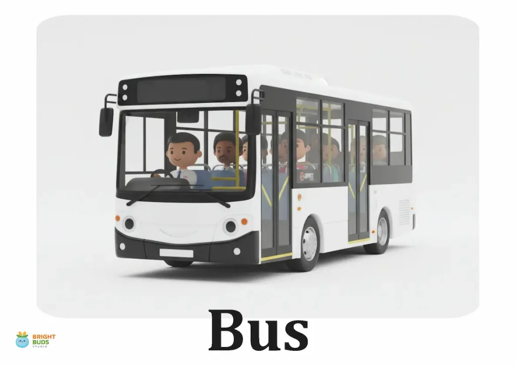 Bus (Single deck white)