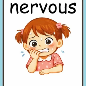 Girl Nervous