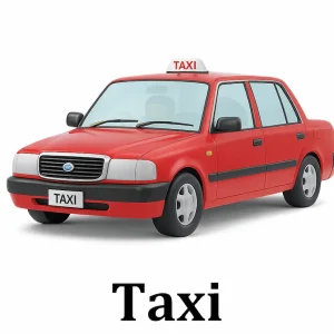 Taxi (Classic red)